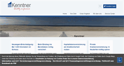 Desktop Screenshot of kenntner.de